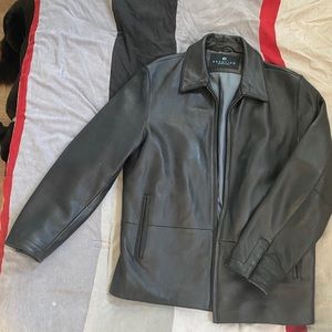 Reaction Kenneth Cole Genuine Leather Jacket